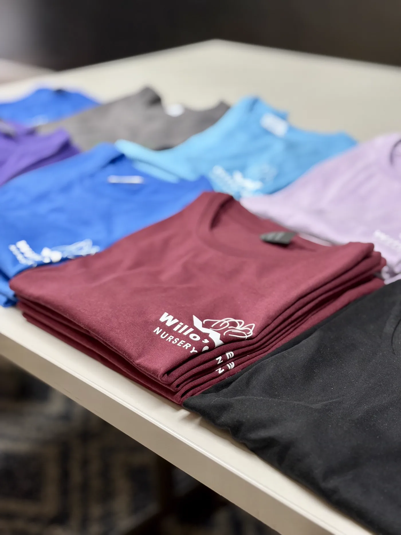 Custom printed apparel for local businesses