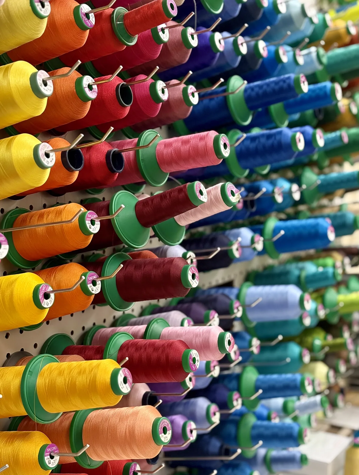 Embroidery production at Just Name It